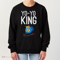 Yoyo King Crown Funny Yoyo Enthusiast Gift Women's Sweatshirt thumb 0