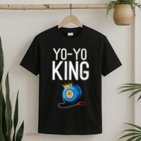 Yoyo King Crown Funny Yoyo Enthusiast Gift T-Shirt thumb 2