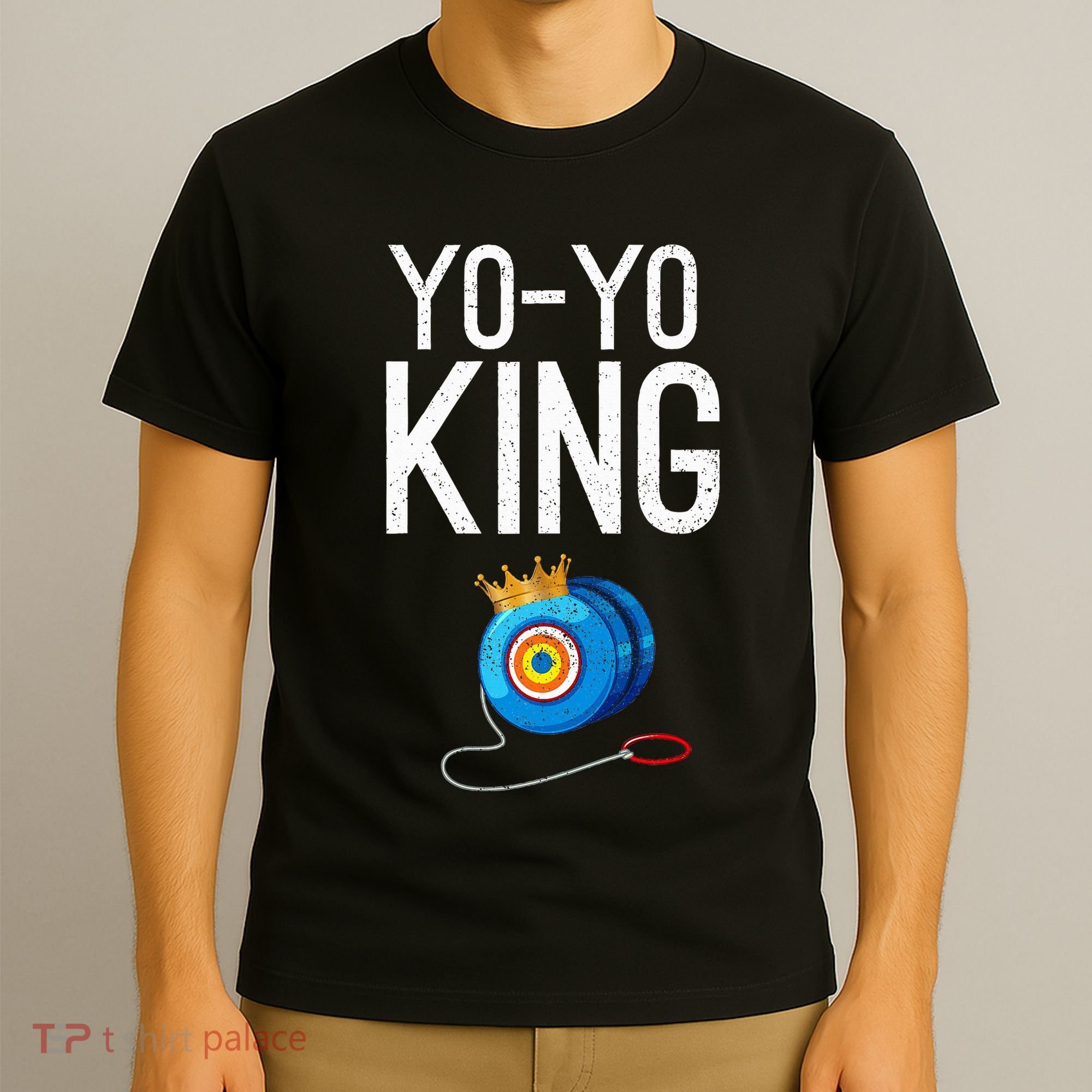 Yoyo King Crown Funny Yoyo Enthusiast Gift T-Shirt