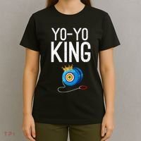 Yoyo King Crown Funny Yoyo Enthusiast Gift T-Shirt thumb 4