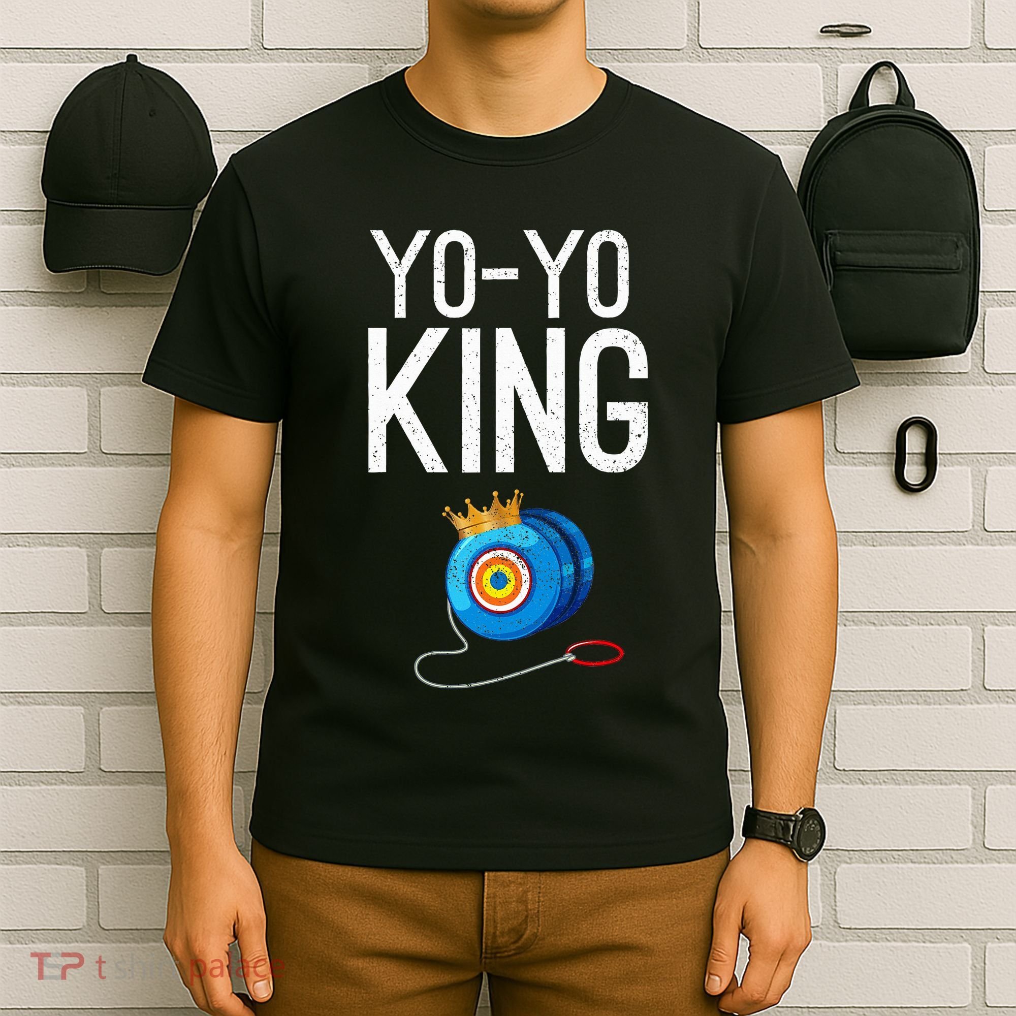 Yoyo King Crown Funny Yoyo Enthusiast Gift T-Shirt