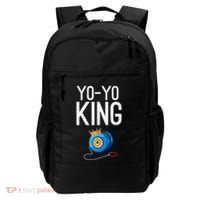 Yoyo King Crown Funny Yoyo Enthusiast Gift Backpack thumb 0