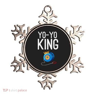 Yoyo King Crown Funny Yoyo Enthusiast Gift Ornament