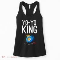 Yoyo King Crown Funny Yoyo Enthusiast Gift Women's Tank Top thumb 0