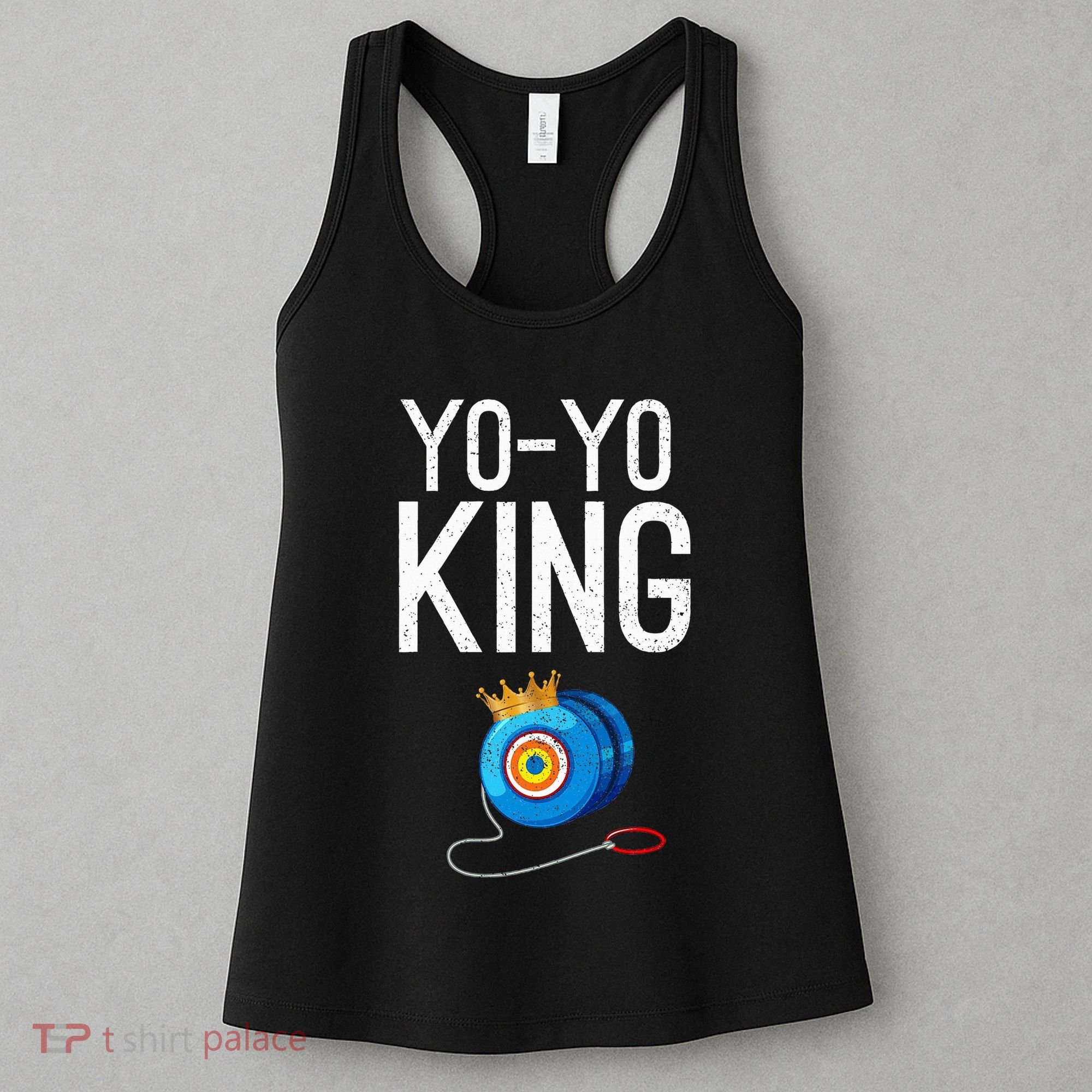 Yoyo King Crown Funny Yoyo Enthusiast Gift Women's Tank Top
