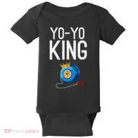 Yoyo King Crown Funny Yoyo Enthusiast Gift Baby Bodysuit thumb 0