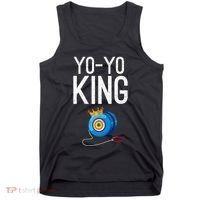 Yoyo King Crown Funny Yoyo Enthusiast Gift Tank Top thumb 0