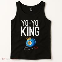 Yoyo King Crown Funny Yoyo Enthusiast Gift Tank Top thumb 2