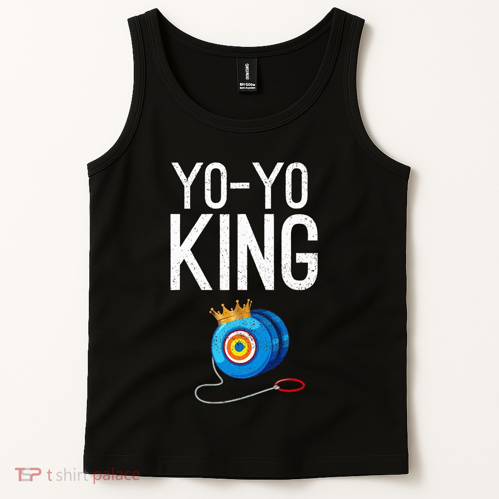 Yoyo King Crown Funny Yoyo Enthusiast Gift Tank Top
