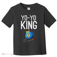 Yoyo King Crown Funny Yoyo Enthusiast Gift Toddler T-Shirt thumb 0
