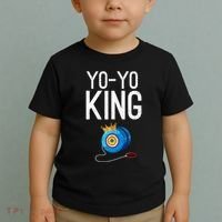 Yoyo King Crown Funny Yoyo Enthusiast Gift Toddler T-Shirt thumb 2