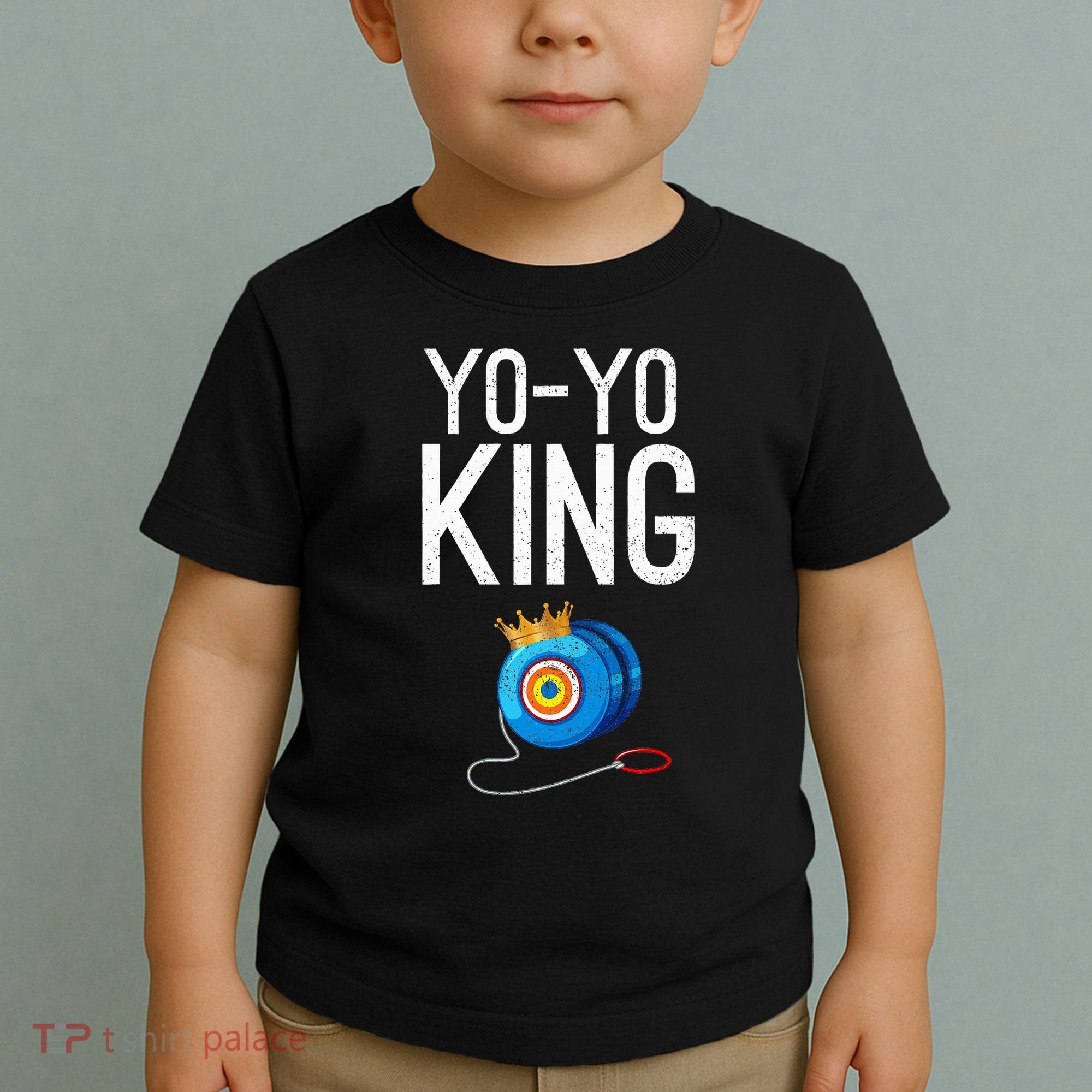 Yoyo King Crown Funny Yoyo Enthusiast Gift Toddler T-Shirt