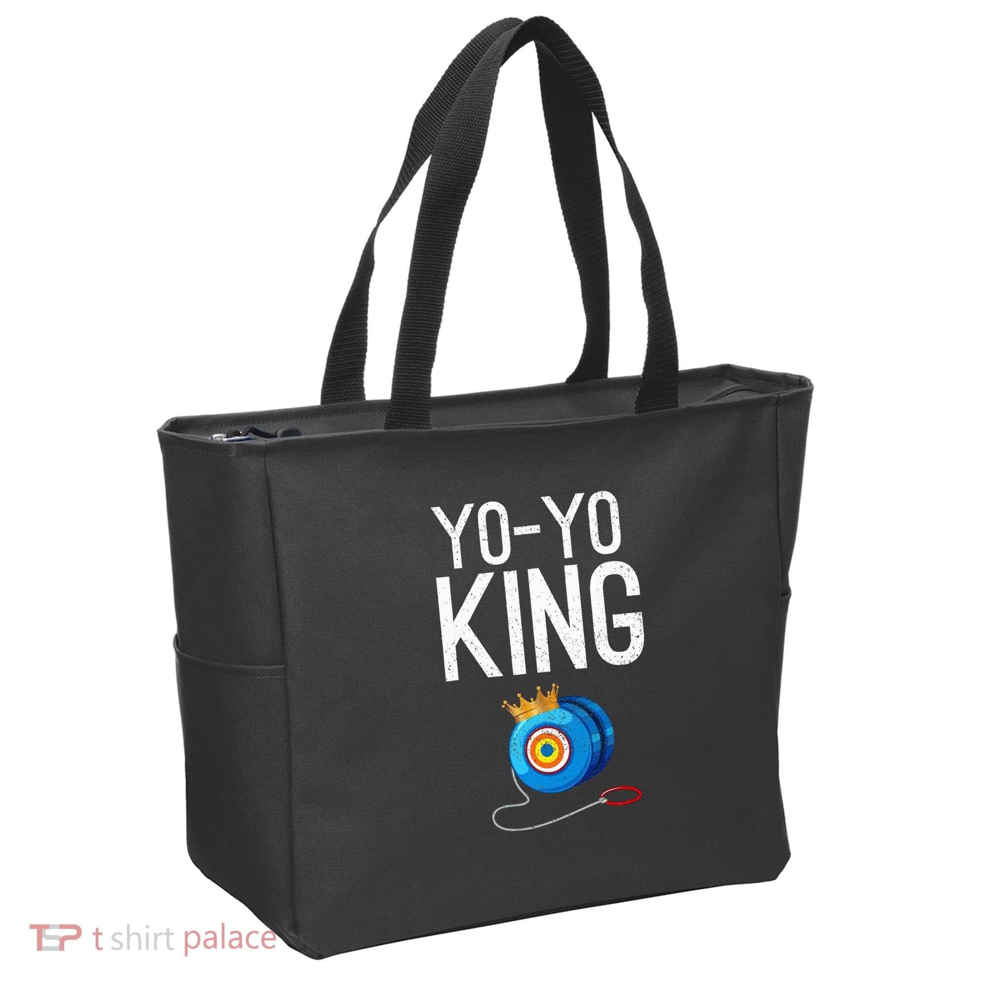 Yoyo King Crown Funny Yoyo Enthusiast Gift Tote Bag