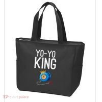 Yoyo King Crown Funny Yoyo Enthusiast Gift Tote Bag thumb 3