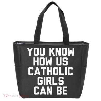 You Know How Us Catholic Can Be Funny Catholic Bag