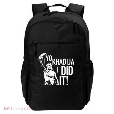 Yo Khadija I Did It Backpack