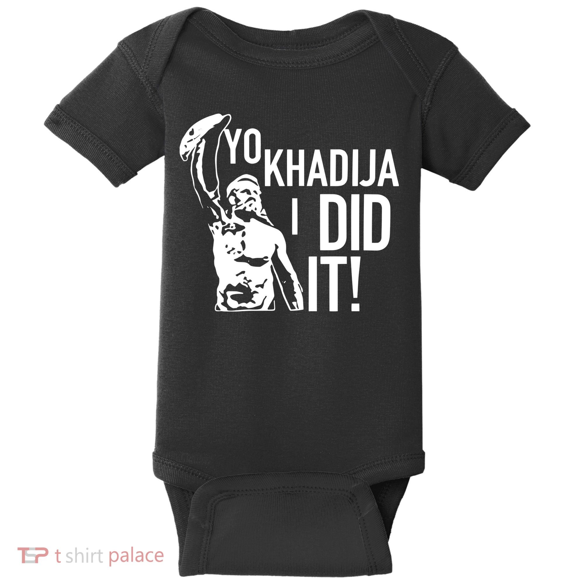 Yo Khadija I Did It Baby Bodysuit