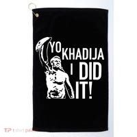 Yo Khadija I Did It Golf Towel thumb 0