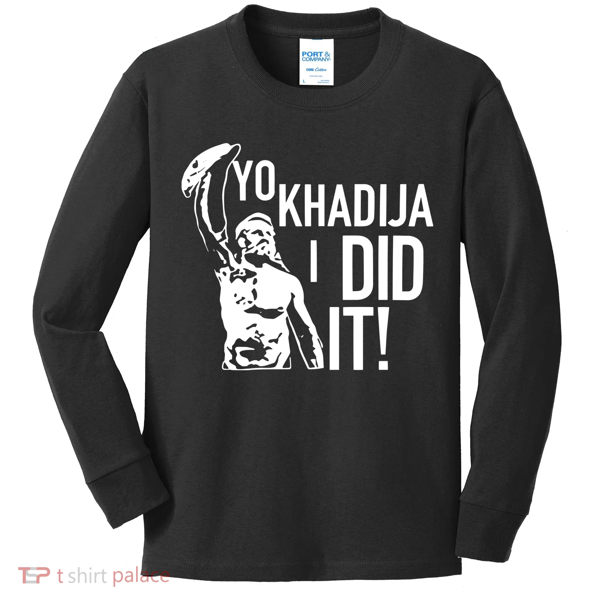 Yo Khadija I Did It Kids Long Sleeve Shirt