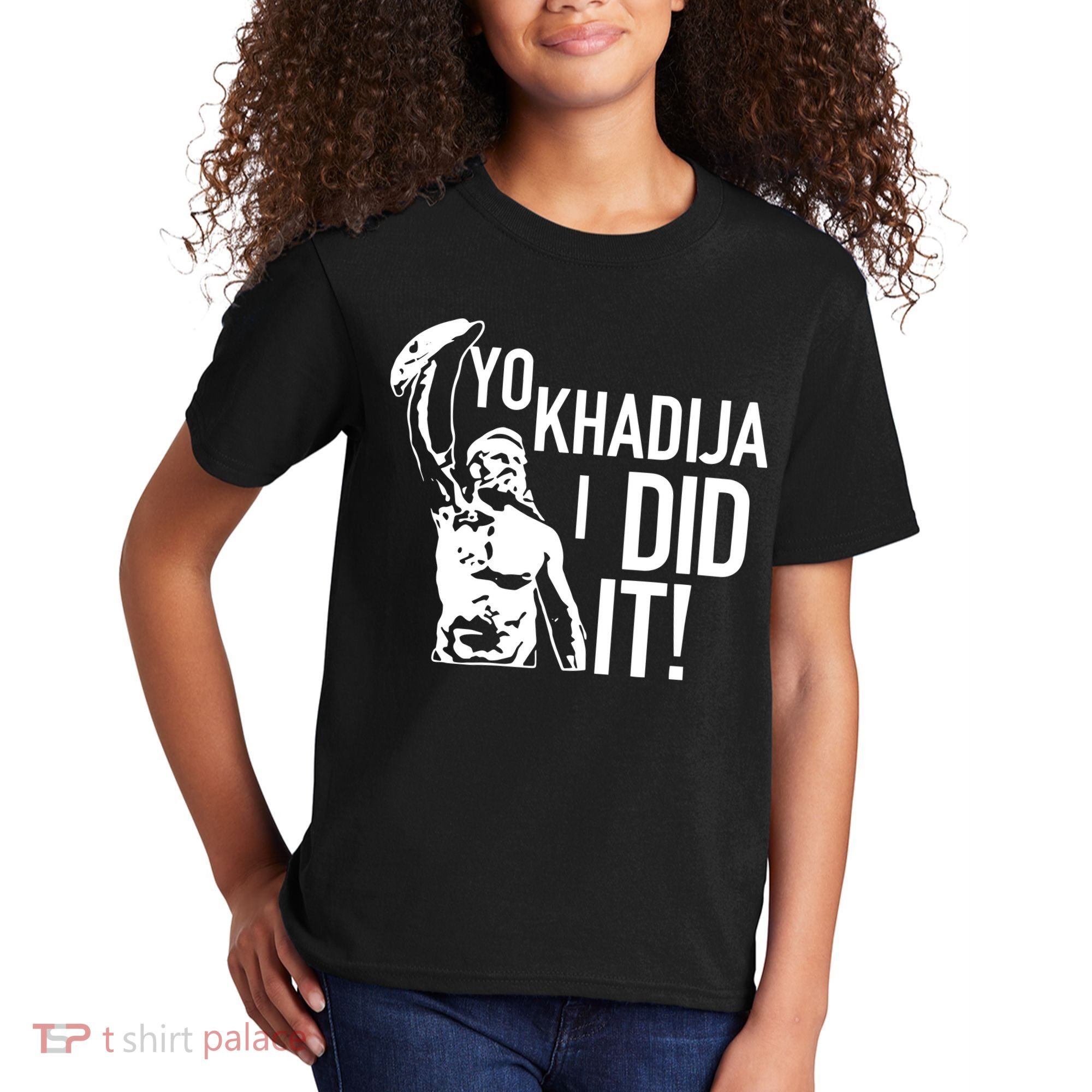 Yo Khadija I Did It Kids T-Shirt