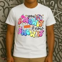 You Know It Now Show It State Testing T-Shirt thumb 3