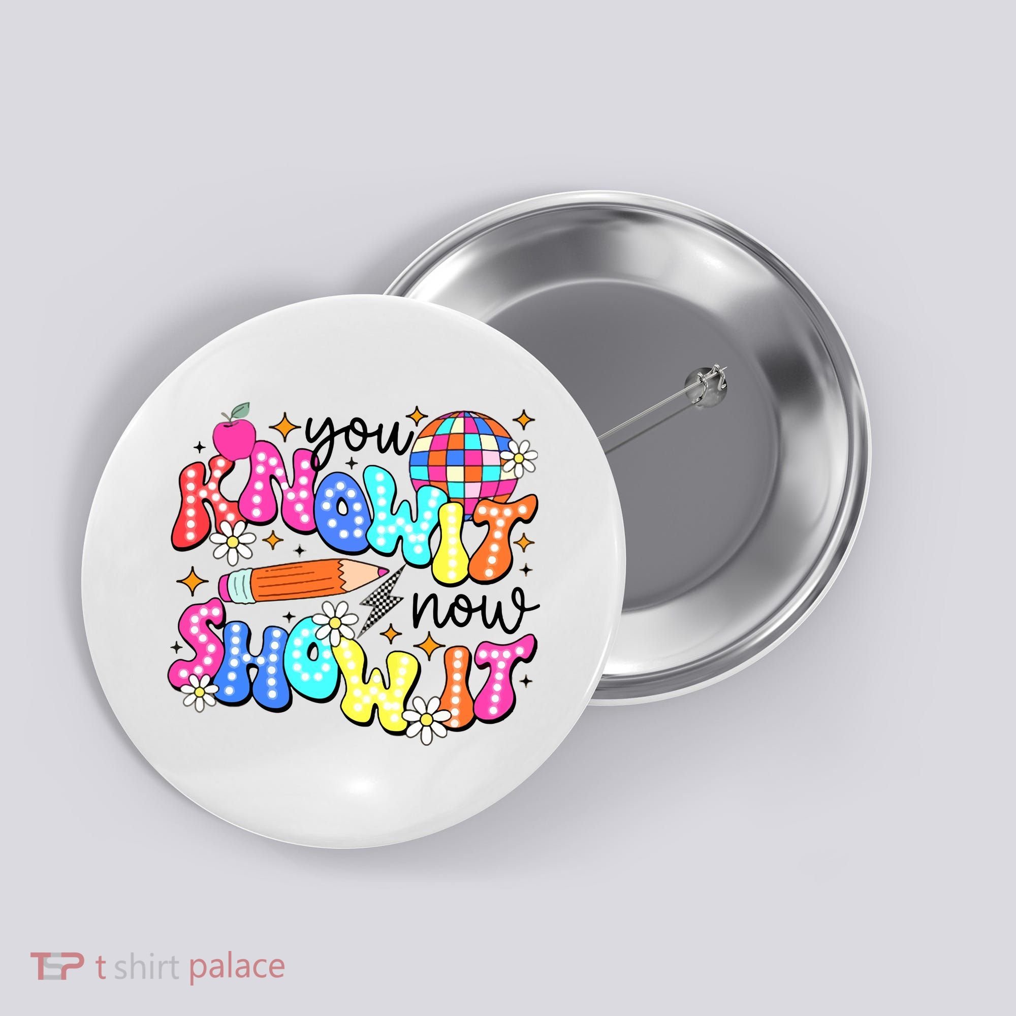 You Know It Now Show It State Testing Button