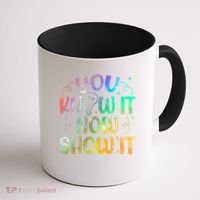 You Know It Now Show It Testing Day Teacher Coffee Mug thumb 1