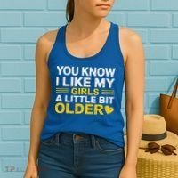 You Know I Like My Girl A Little Bit Older Women's Tank Top thumb 2
