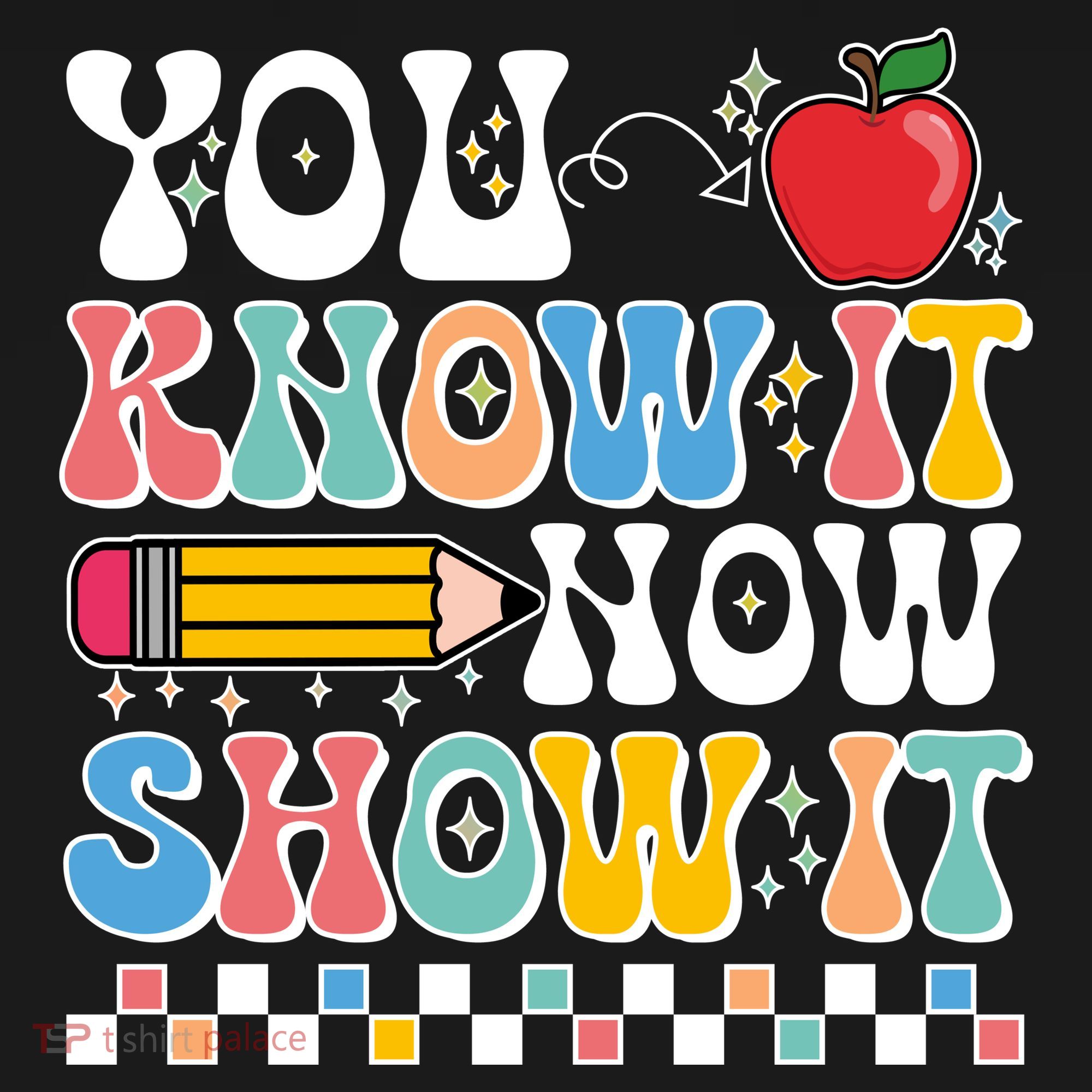 You Know It Now Show It Testing Day Teacher Life Apron