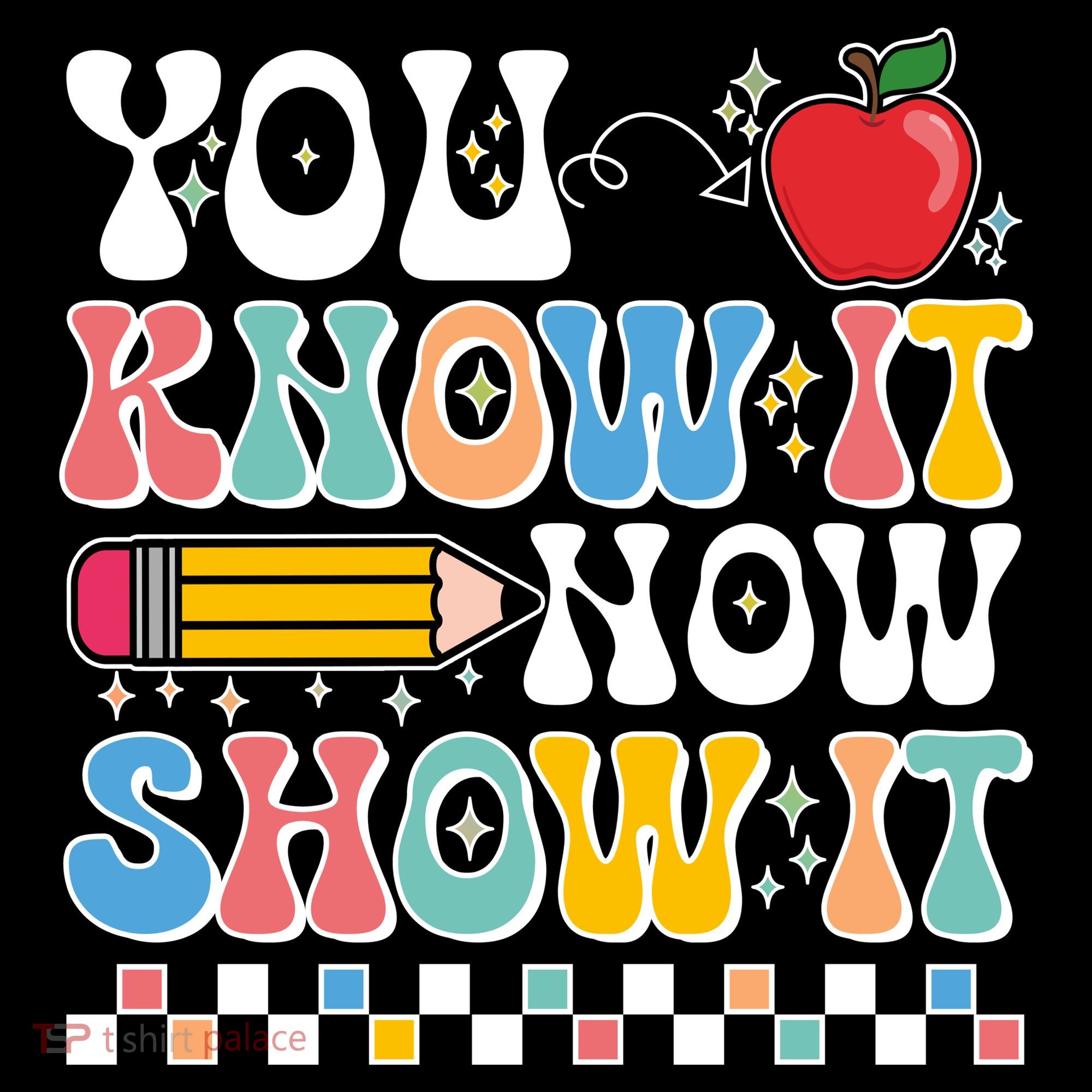 You Know It Now Show It Testing Day Teacher Life Women's Hoodie