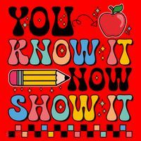You Know It Now Show It Testing Day Teacher Life Santa Hat thumb 1