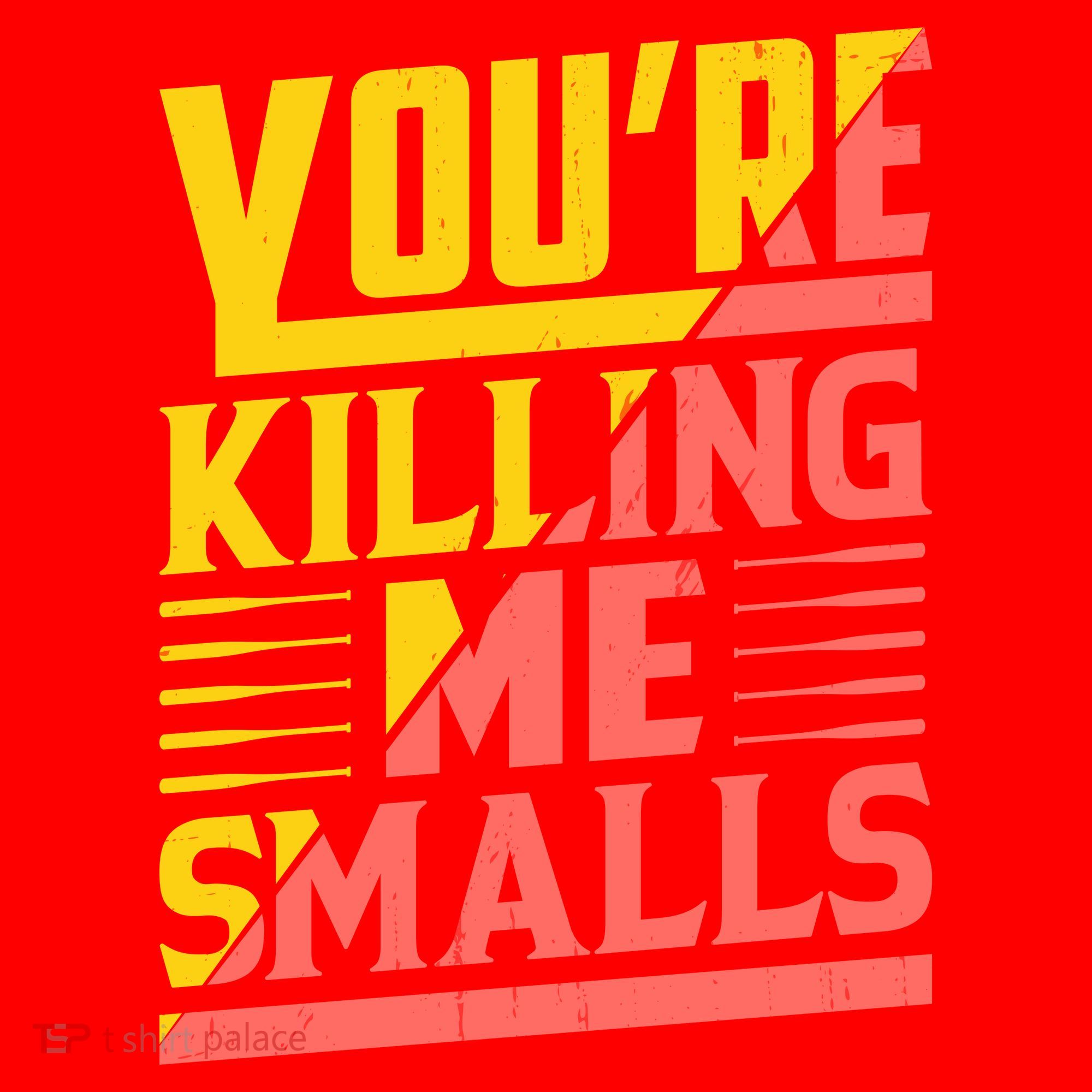 YouRe Killing Me Smalls Print Santa Hat