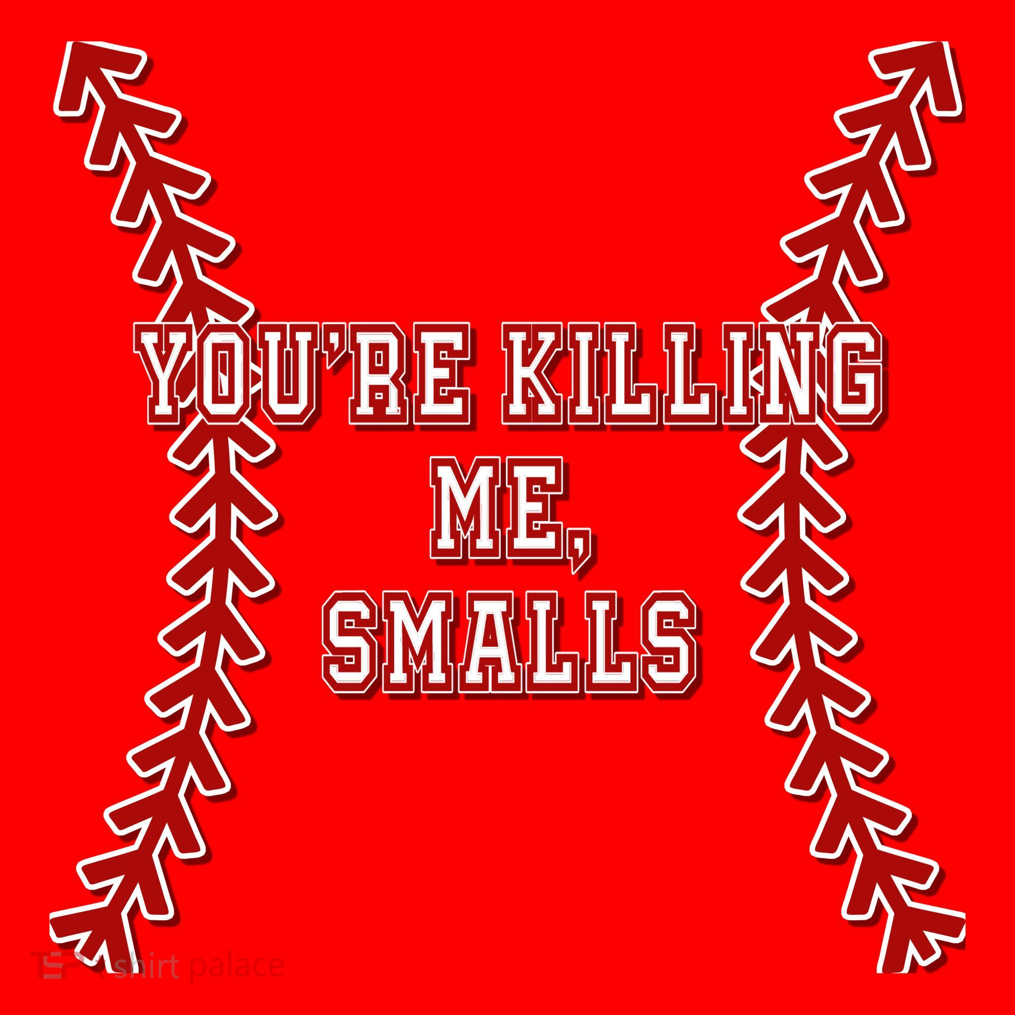 YouRe Killing Me Smalls Graphic Santa Hat