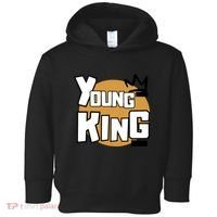 Young Kings Talk The Talk And Walk The Walk Toddler Hoodie thumb 0