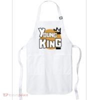 Young Kings Talk The Talk And Walk The Walk Apron thumb 0