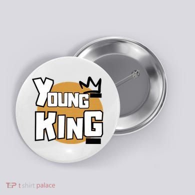 Young Kings Talk The Talk And Walk The Walk Button