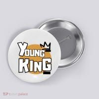 Young Kings Talk The Talk And Walk The Walk Button thumb 0