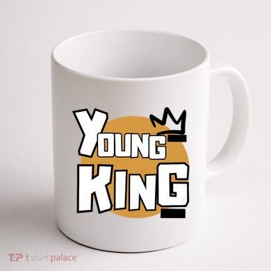 Young Kings Talk The Talk And Walk The Walk Coffee Mug back