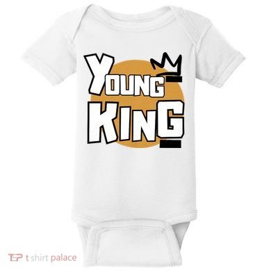 Young Kings Talk The Talk And Walk The Walk Baby Bodysuit