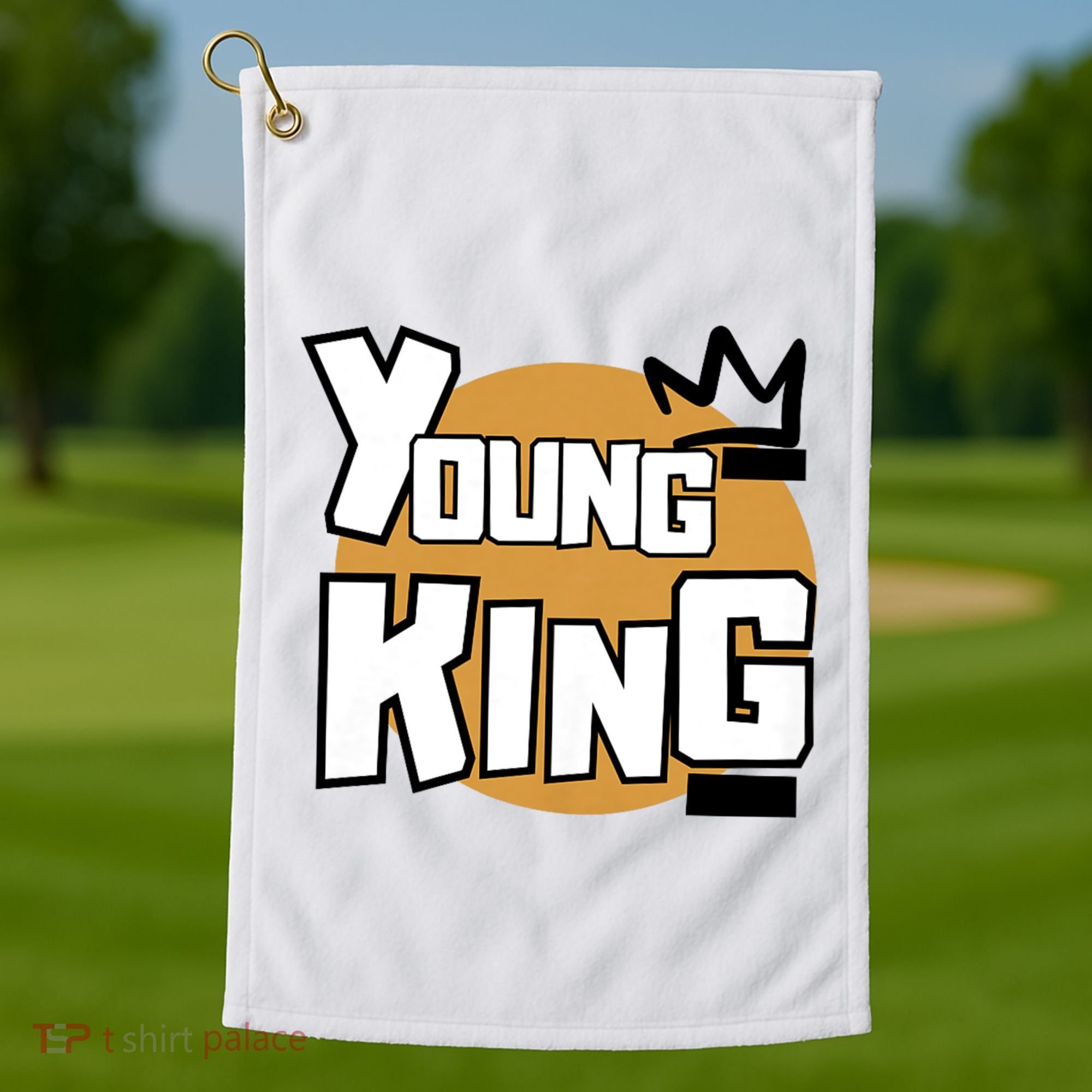 Young Kings Talk The Talk And Walk The Walk Golf Towel