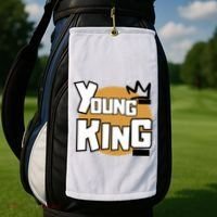 Young Kings Talk The Talk And Walk The Walk Golf Towel thumb 2