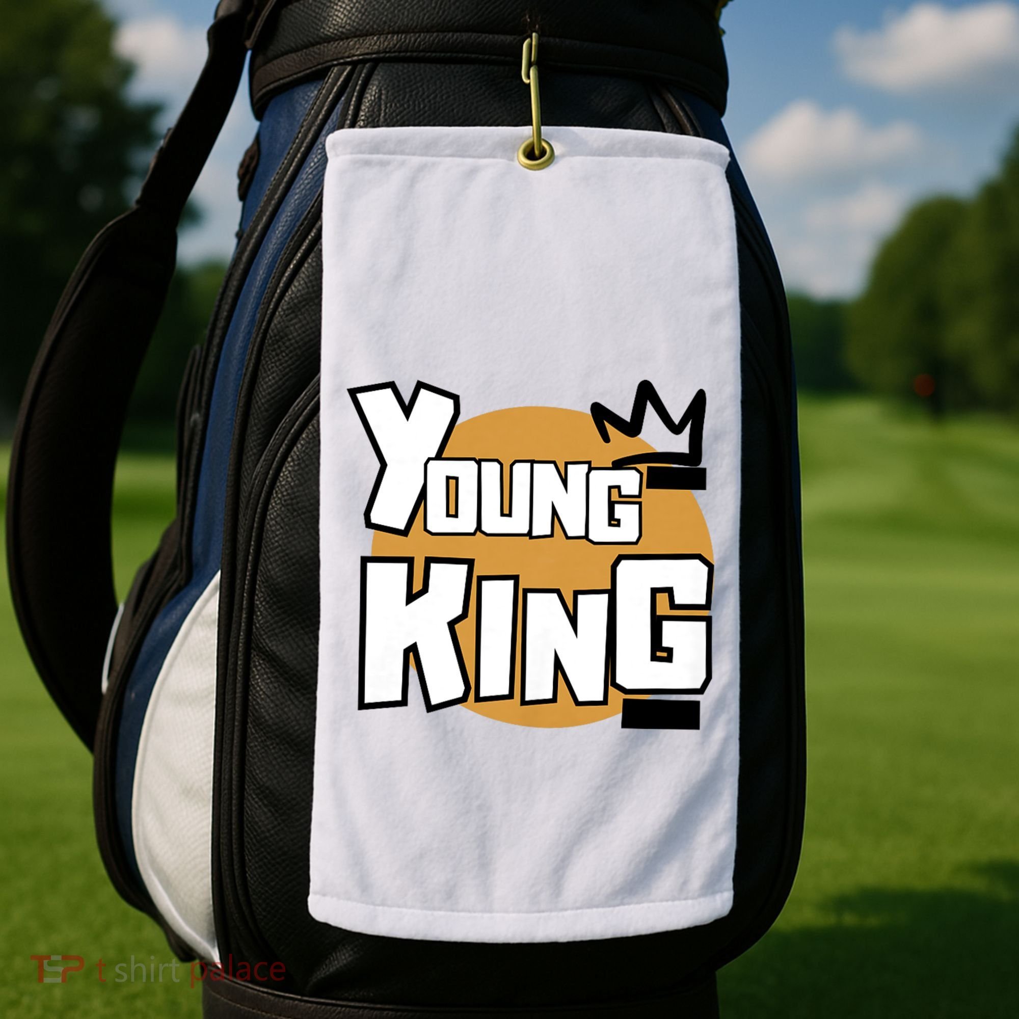 Young Kings Talk The Talk And Walk The Walk Golf Towel