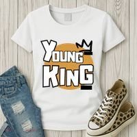 Young Kings Talk The Talk And Walk The Walk Women's T-Shirt thumb 3