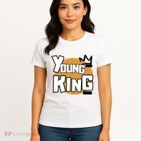 Young Kings Talk The Talk And Walk The Walk Women's T-Shirt thumb 4