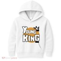 Young Kings Talk The Talk And Walk The Walk Kids Hoodie thumb 0