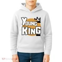 Young Kings Talk The Talk And Walk The Walk Kids Hoodie thumb 4