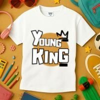 Young Kings Talk The Talk And Walk The Walk Kids T-Shirt thumb 3