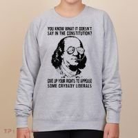 You Know What It Doesn't Say In The Constitution Women's Sweatshirt thumb 0