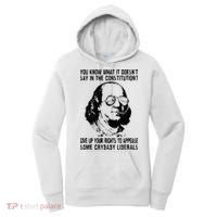 You Know What It Doesn't Say In The Constitution Women's Hoodie thumb 0