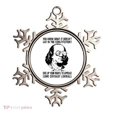 You Know What It Doesn't Say In The Constitution Ornament